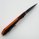 Strider Knives SnG DGG Orange G-10 & DLC Titanium Handles w/ DLC PD