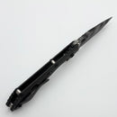 Strider Knives SnG CC DLC Titanium Handles & Compound Hand Ground TigerStripe MagnaCut