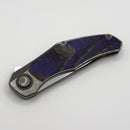 Holt Bladeworks Renegade w/ Titanium Burnished Brain Coral Handles & Bohler M390, Near Mirror 354