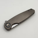 Holt Bladeworks Morpheus w/ Burnished Titanium Field Handles & Damasteel Rose 2039