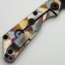 Strider Knives SnG Battleship Titanium Handles & DLC MagnaCut