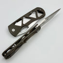 McNees Dixon w/ Skeletonized Bronze Titanium Handles & 3.75" Satin MagnaCut