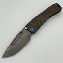 Medford Marauder Full Size Fallout Titanium Handles w/ 0.26" Fallout 3V Drop Point