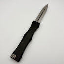 Pre-Owned Microtech Marfione Select Nemesis Proof Run Black Handle w/ 3.5" Stonewash D/E M390MK 52-10MS1PR