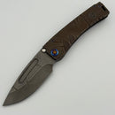 Medford Marauder Full Size Fallout Titanium Handles w/ 0.26" Fallout 3V Drop Point