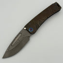 Medford Marauder Full Size Fallout Titanium Handles w/ 0.26" Fallout 3V Drop Point