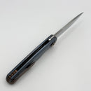 Holt Bladeworks Morpheus w/ Burnished Titanium Brain Coral Handles & Bohler M390, Near Mirror 1990