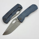 McNees Little Dixon w/ Blue/Bronze Frag Titanium Handles & 3.25" Stonewash MagnaCut