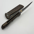 North Mountain Blade Chop2 w/ Copper Carbon Fiber Handles & DLC SLD-Magic