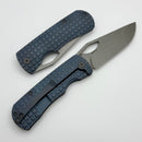 McNees Little Dixon w/ Blue/Bronze Frag Titanium Handles & 3.25" Stonewash MagnaCut