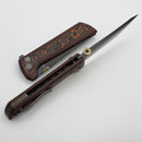 North Mountain Blade Chop2 w/ Red Ceramic Carbon Fiber Handles & DLC SLD-Magic