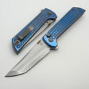 North Mountain Blade Chop2 w/ Blue Titanium Crystal Alloy Handles & SLD-Magic