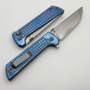 North Mountain Blade Chop2 w/ Blue Titanium Crystal Alloy Handles & SLD-Magic