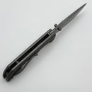 McNees Performance Machined Mac 2 3.5" Jigged Stonewash Titanium Handles w/ MagnaCut