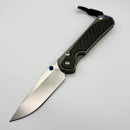 Chris Reeves Large Sebenza 31 Carbon Fiber Inlay & Drop Point MagnaCut (Consignment)