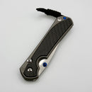 Chris Reeves Large Sebenza 31 Carbon Fiber Inlay & Drop Point MagnaCut (Consignment)