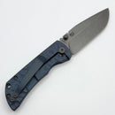 McNees PM Mac 2 Gen 2 w/ Blue/Bronze Rocked Handles & 3" Stonewash MagnaCut
