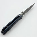 McNees PM Mac 2 Gen 2 w/ Blue/Bronze Rocked Handles & 3" Stonewash MagnaCut