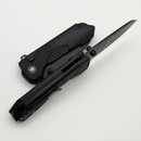 Remette RT Cosmic knife Button lock 14C28N Plain edge G-10 RTCO-GC