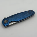 Holt Bladeworks Morpheus w/ Burnished Titanium Turtle Handles & Bohler M390, Near Mirror 1987