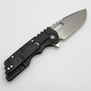 Attn 2 Detail Mercantile Medium Mark 2 Blackwashed Tank Titanium Handles & 3" Stonewash Drop Point MagnaCut