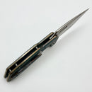 Attn 2 Detail Mercantile Medium Mark 1 Shipwreck Herringbone Titanium Handles & 3.1" Stonewash Hissatsu MagnaCut