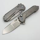 Remette RT Cosmic knife Liner lock M390 Plain edge Titanium handle RTCO-TT