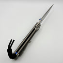 Chris Reeves Large Sebenza 31 Carbon Fiber Inlay & Drop Point MagnaCut (Consignment)