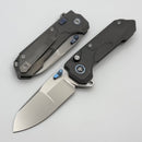 Remette RT Cosmic knife Liner lock M390 Plain edge Titanium handle RTCO-TG