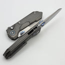 Remette RT Cosmic knife Liner lock M390 Plain edge Titanium handle RTCO-TG