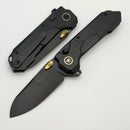 Remette RT Cosmic knife Liner lock M390 Plain edge Titanium handle RTCO-TH