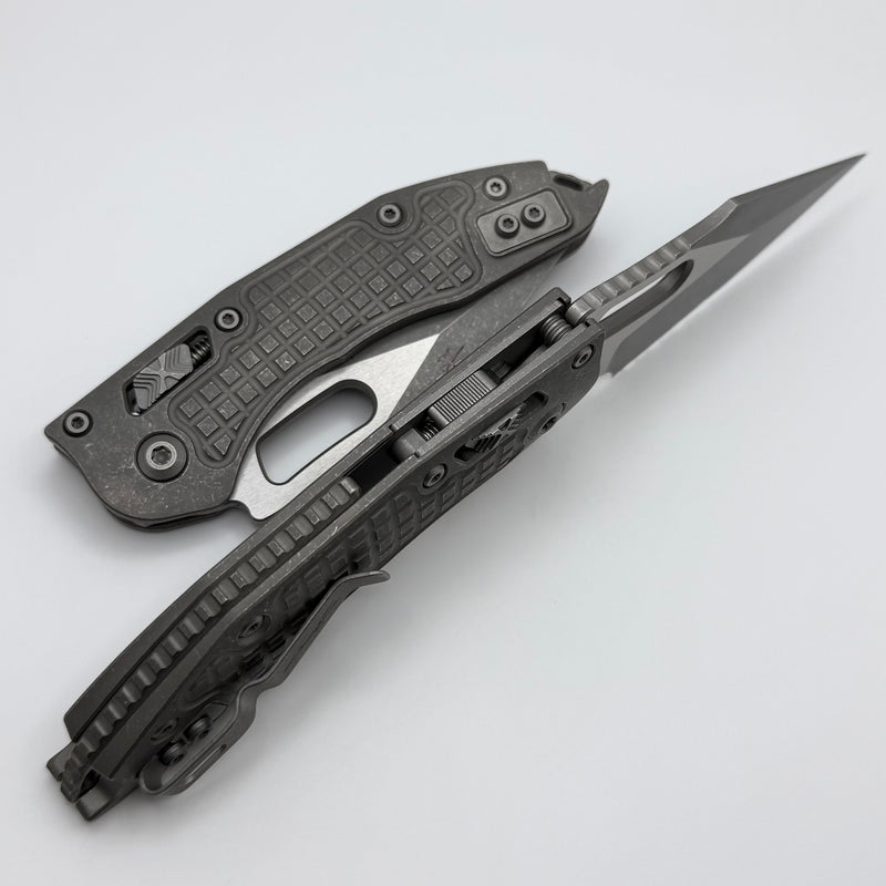 Microtech Marfione Select Manual Stitch RAM LOK Frag Titanium Handles