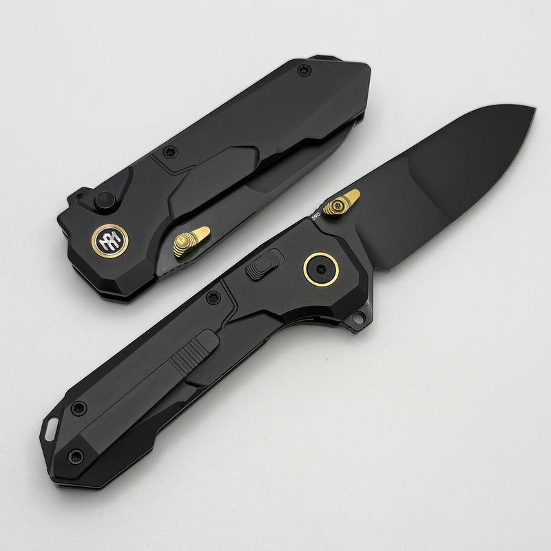 Remette RT Cosmic knife Liner lock M390 Plain edge Titanium handle RTC