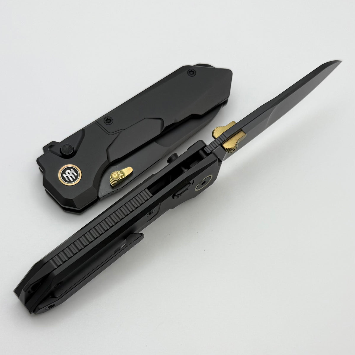 Remette RT Cosmic knife Liner lock M390 Plain edge Titanium handle RTC
