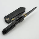 Remette RT Cosmic knife Liner lock M390 Plain edge Titanium handle RTCO-TH