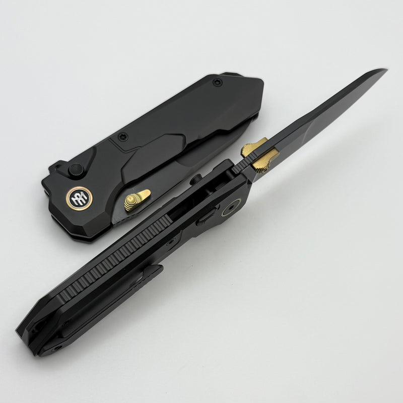 Remette RT Cosmic knife Liner lock M390 Plain edge Titanium handle RTC