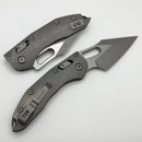 Microtech Marfione Select Manual Stitch RAM LOK Titanium Handles & Apocalyptic M390MK 169RL-10APMS1