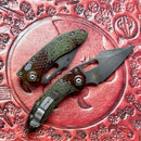 Microtech Borka M-Stitch Auto Outbreak Aluminum Handle & 3.25" Stonewash M390MK Signature Series 169M-1OBS