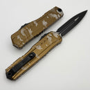 Microtech Cypher II Tan D/E Pixel Camo 1242-1TAPX