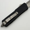 Microtech Scarab Executive w/ Black Handle & T/E Stonewash Elmax 177-10 (Consignment)