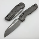Microtech Marfione Select MSI RAM LOK Frag Titanium Handles & Apocalyptic M390MK 210-10APFRMS1