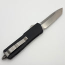 Microtech Scarab Executive w/ Black Handle & T/E Stonewash Elmax 177-10 (Consignment)