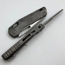 Microtech Marfione Select MSI RAM LOK Frag Titanium Handles & Full Serrated Apocalyptic M390MK 210-12APFRMS1