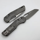 Microtech Marfione Select MSI RAM LOK Frag Titanium Handles & Full Serrated Apocalyptic M390MK 210-12APFRMS1