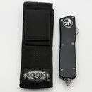 Microtech Scarab Executive w/ Black Handle & T/E Stonewash Elmax 177-10 (Consignment)
