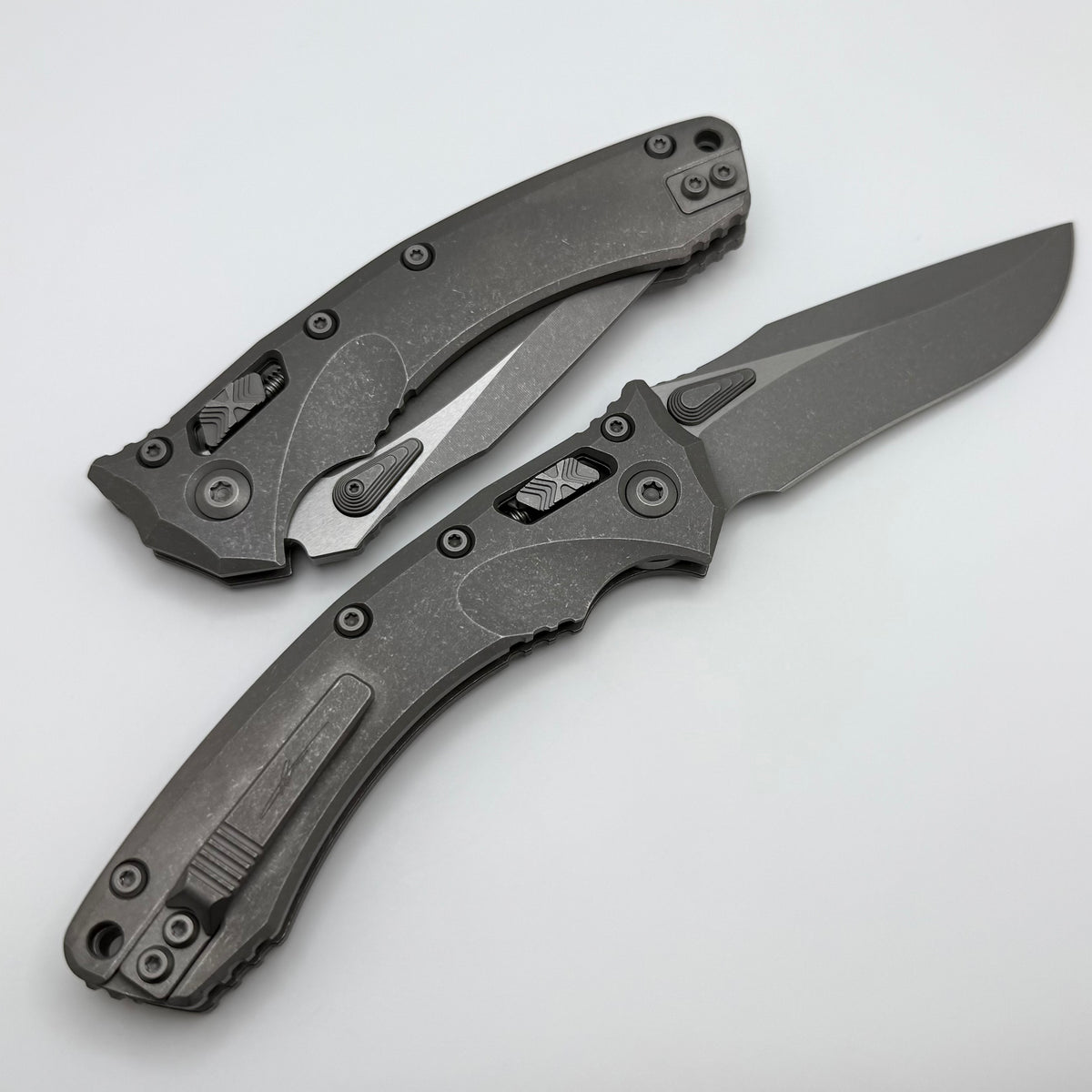 Microtech Marfione Select Amphibian RAM LOK Titanium Handles & Apocaly