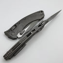 Microtech Marfione Select Amphibian RAM LOK Titanium Handles & Serrated Apocalyptic M390MK 137RL-11APMS1