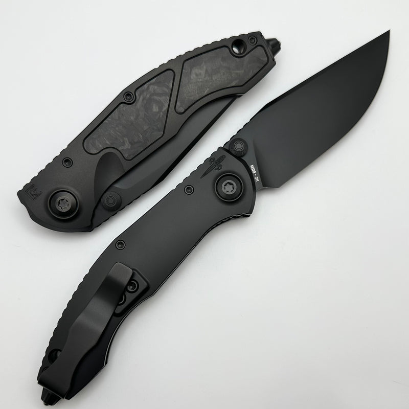 Custom Knife Factory & Anthony Marfione Sokosha DLC/Carbon Fiber w/ DLC M398