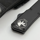 Microtech Scarab Executive w/ Black Handle & T/E Black ATS-34 (Consignment)