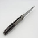 Holt Bladeworks Outlaw w/ Titanium Flux Burnished Handles & Bohler M390, Stonewashed 1.0 194